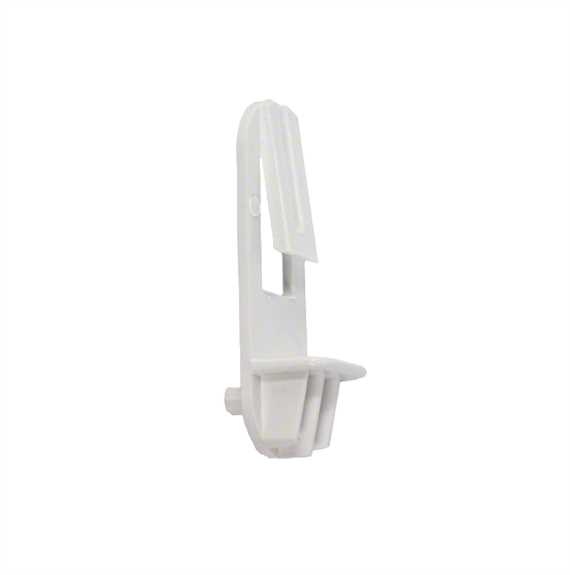 Shelf Support 5mm Locking Polymer White